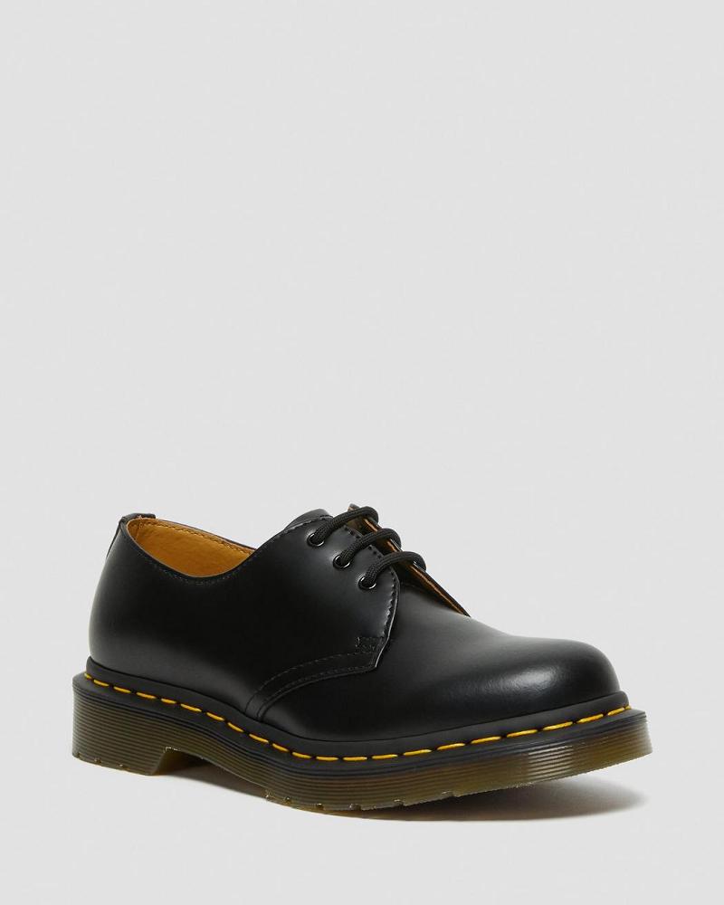 Women\'s Dr Martens 1461 Smooth Leather Oxfords Shoes Black | AU 371YXF